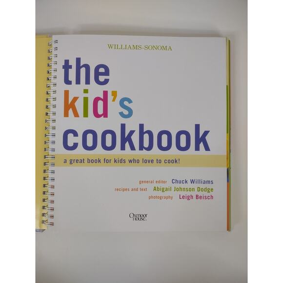 Vintage 2000 Williams-Sonoma The Kid’s Cookbook For Kids Who Love To Cook - Picture 2 of 11